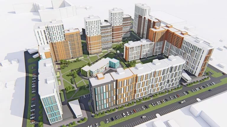 ЖК Галактика, генплан застройки