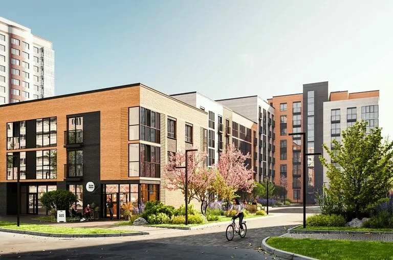 ЖК Расцветай на Красном Новосибирск, визуализация 2