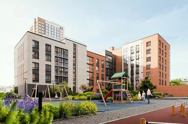 ЖК Расцветай на Красном Новосибирск, визуализация 4