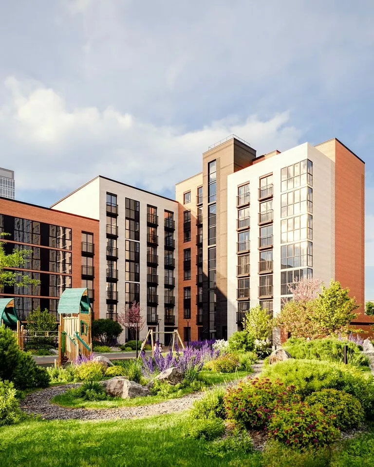 ЖК Расцветай на Красном Новосибирск, визуализация 6