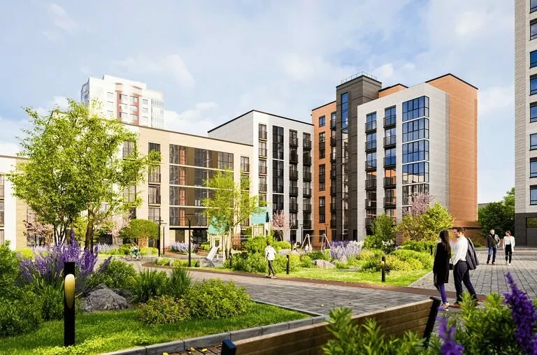 ЖК Расцветай на Красном Новосибирск, визуализация 8