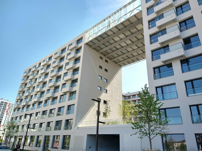 ЖК Европейский берег, дом «с мостами», 2021