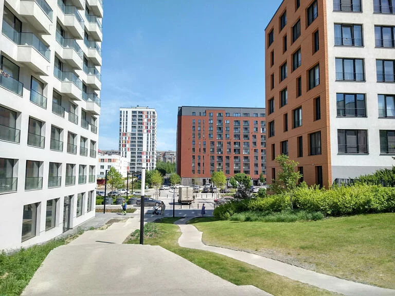 ЖК Европейский берег, 2021, между домами ул. Владимира Заровного, 26 и 24