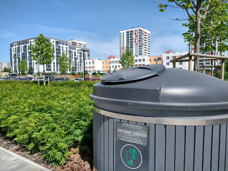 ЖК Европейский берег, 2021, подземный контейнер