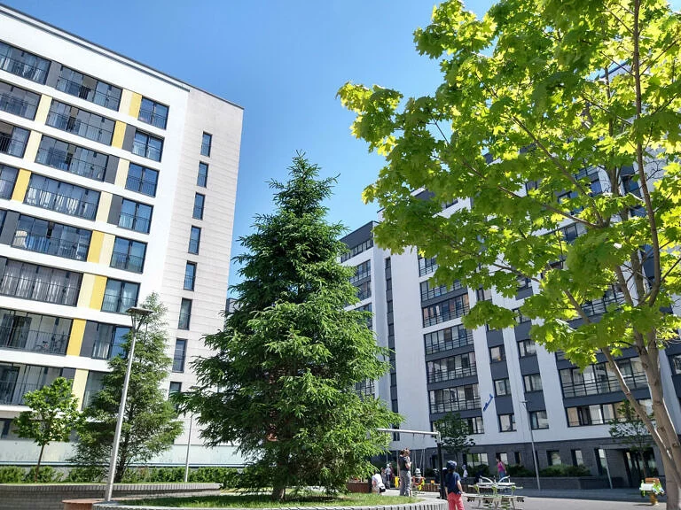 ЖК Европейский берег, двор ул. Большевистская, 110