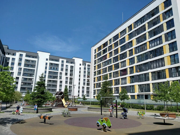 ЖК Европейский берег, двор ул. Большевистская, 110