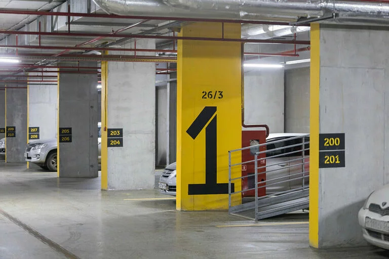 ЖК Европейский берег, подземный паркинг