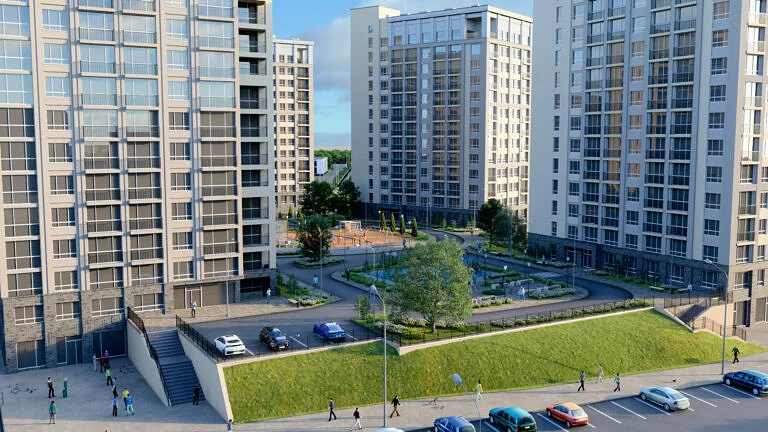 ЖК Легендарный-Северный Новосибирск, визуализация 8