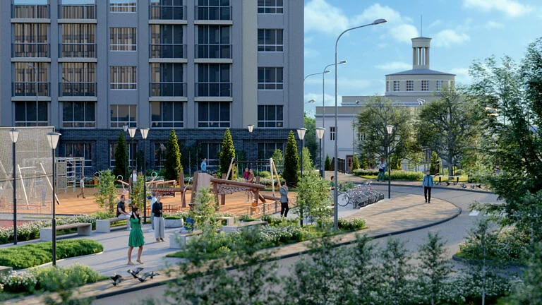 ЖК Легендарный-Северный Новосибирск, визуализация 13