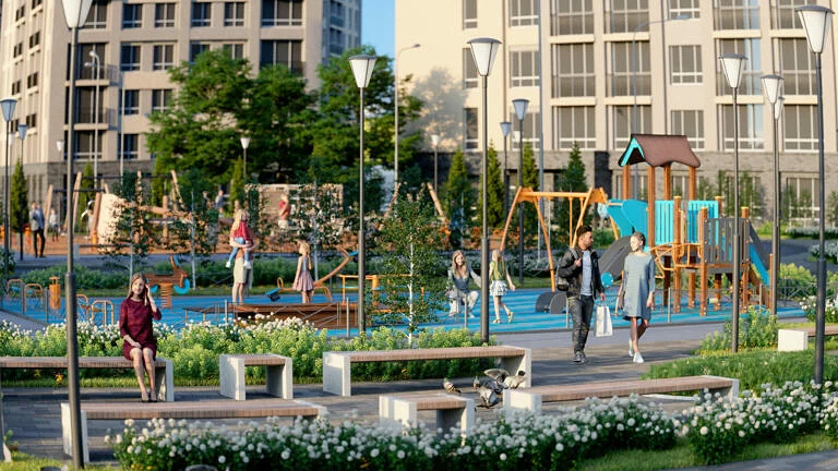 ЖК Легендарный-Северный Новосибирск, визуализация 17