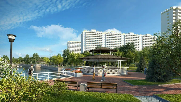 ЖК Радуга Сибири, визуализация 2