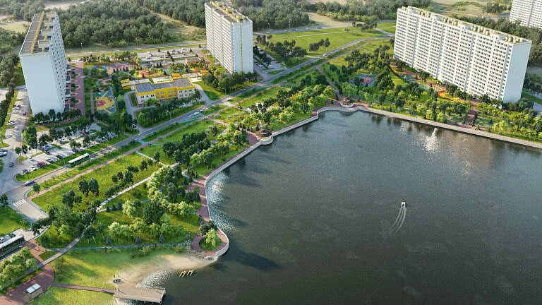 ЖК Радуга Сибири, визуализация