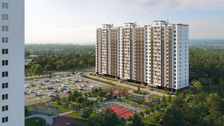 ЖК Радуга Сибири, визуализация 4