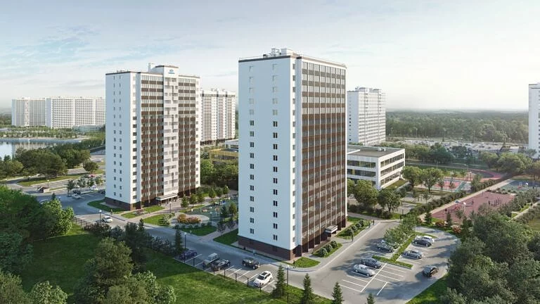 ЖК Радуга Сибири, визуализация 10