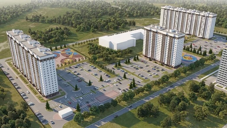 ЖК Радуга Сибири, визуализация 11