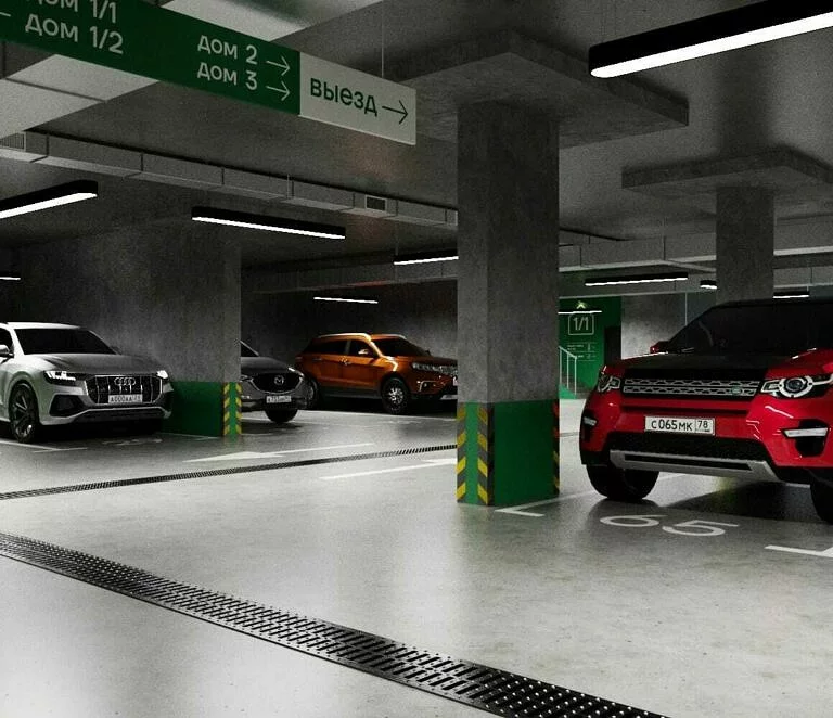 Подземный паркинг 1