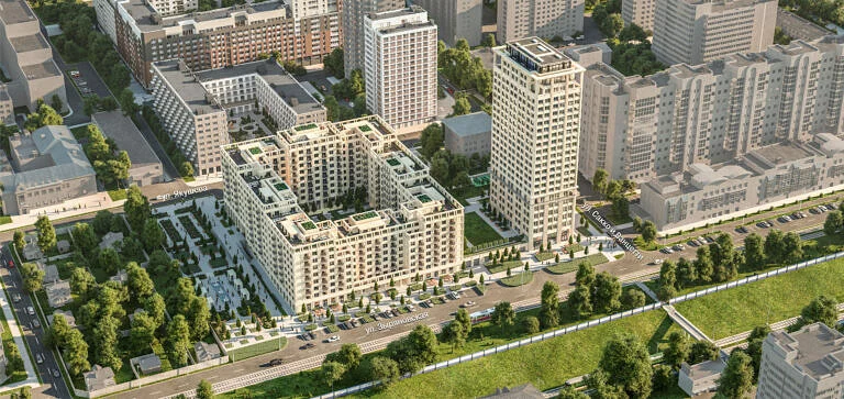 Квартал «На Декабристов», генплан застройки