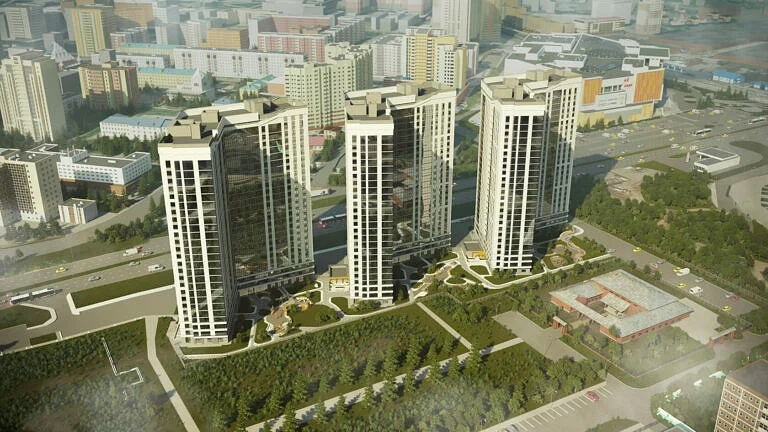 ЖК Сакура парк, визуализация