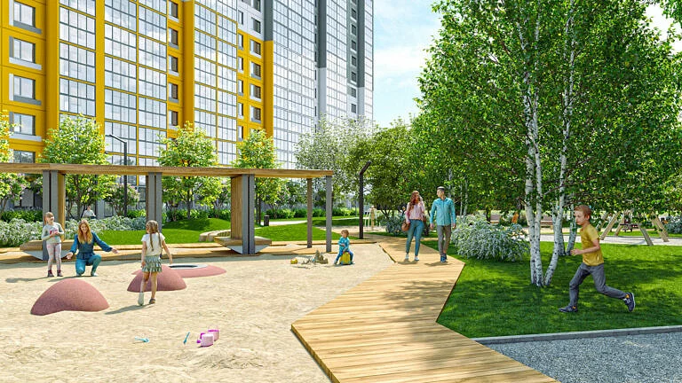 ЖК Околица, визуализация