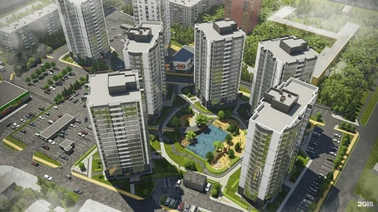 ЖК Никольский парк, генплан 2023