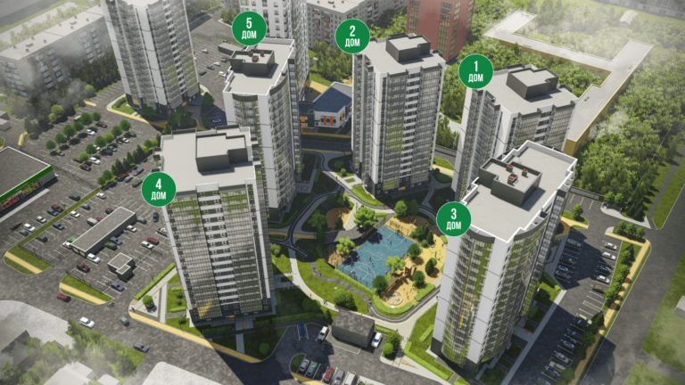 ЖК Никольский парк, генплан 2023