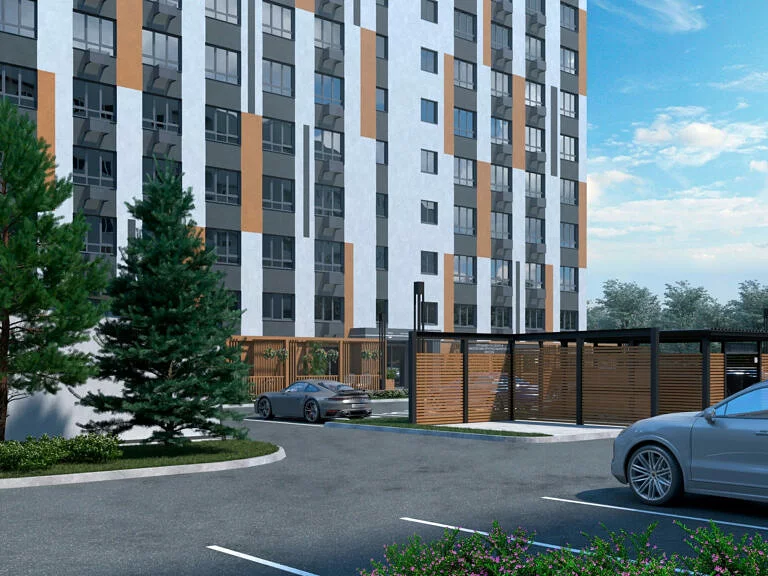 ЖК Первый на Есенина, визуализация 3