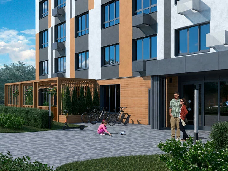 ЖК Первый на Есенина, визуализация 4