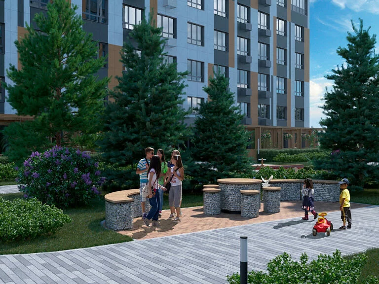 ЖК Первый на Есенина, визуализация 12