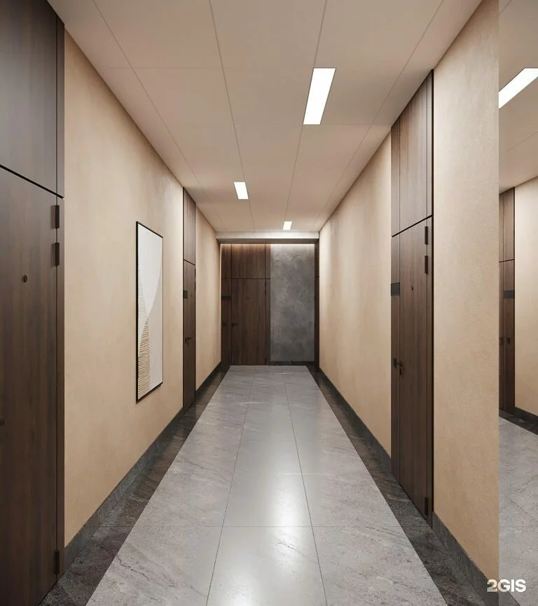 ЖК Рубин, межквартирный холл, визуализация 10