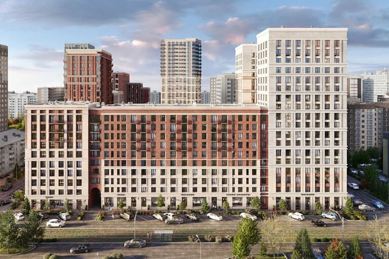 ЖК 19/56. Кварталы Телецентра, визуализация 1