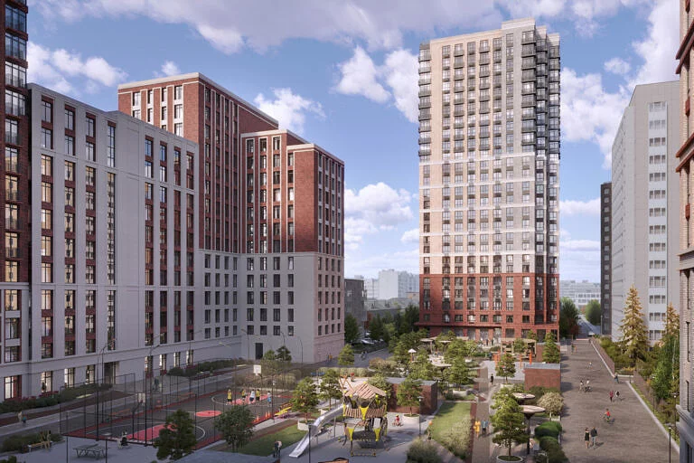 ЖК 19/56. Кварталы Телецентра, визуализация 8