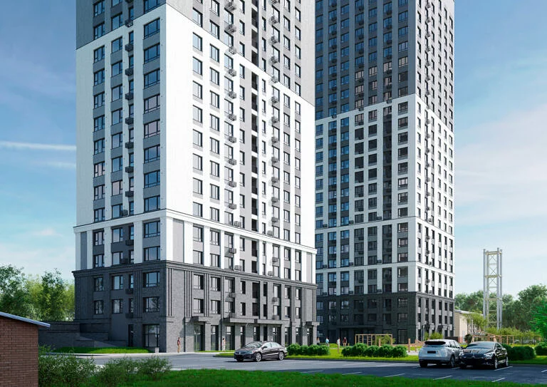 ЖК Ньютон, визуализация 1