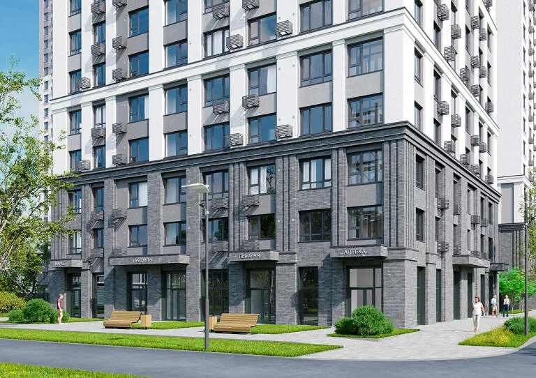 ЖК Ньютон, визуализация 2