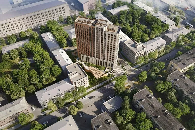 ЖК Промышленная 7 Новосибирск, визуализация 1