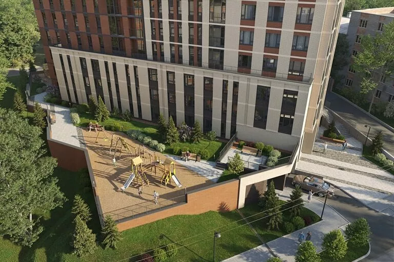 ЖК Промышленная 7 Новосибирск, визуализация 2