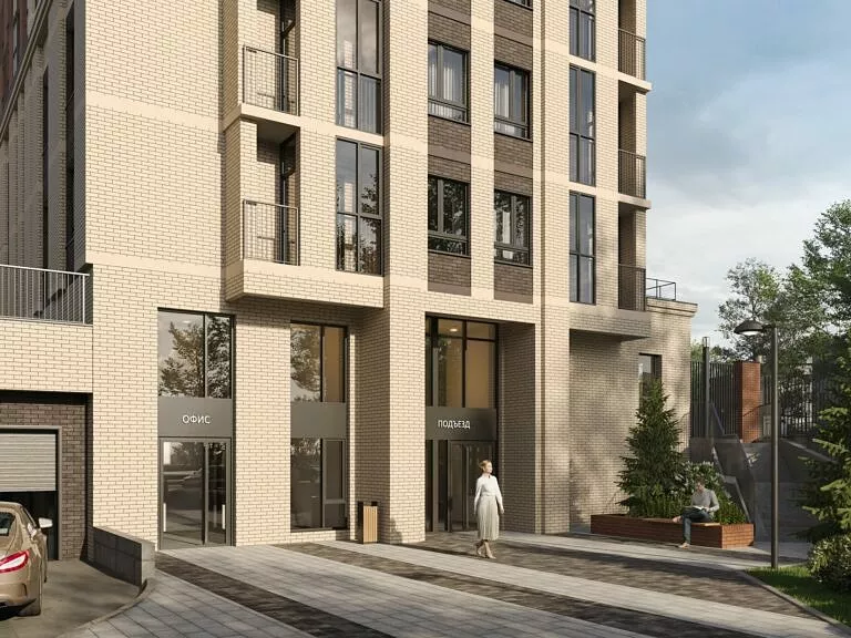 ЖК Промышленная 7 Новосибирск, визуализация 3