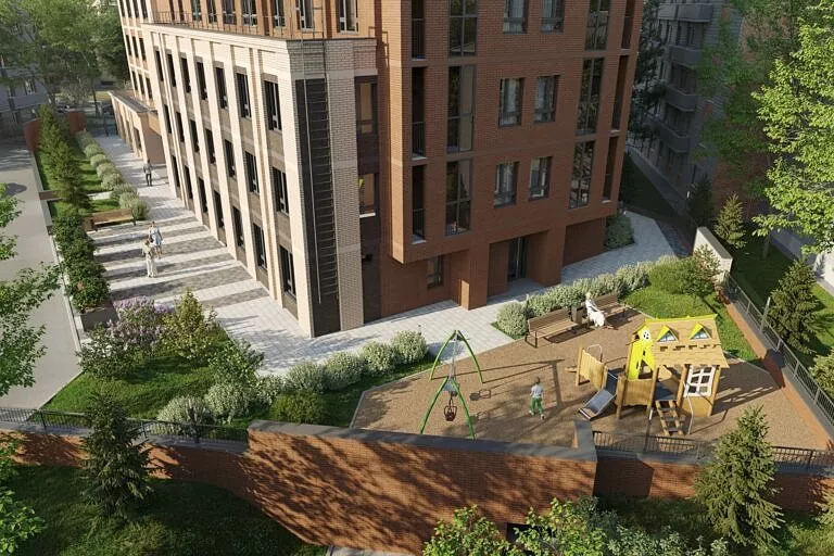 ЖК Промышленная 7 Новосибирск, визуализация 7