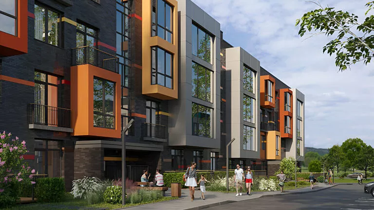 ЖК Спектр Новосибирск Кольцово, дом 9 стр, визуализация 1