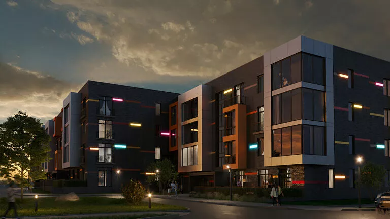 ЖК Спектр Новосибирск Кольцово, дом 9 стр, визуализация 3