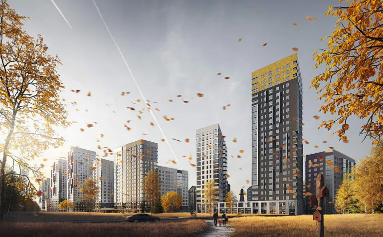 ЖК Скандинавские кварталы Новосибирск, визуализация 5