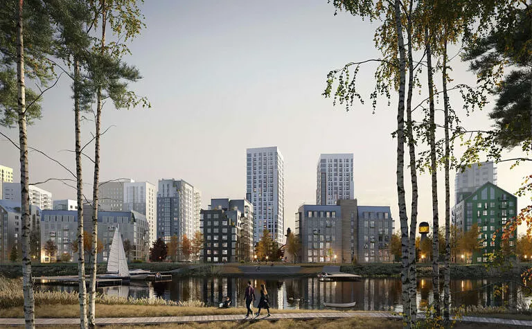 ЖК Скандинавские кварталы Новосибирск, визуализация 6