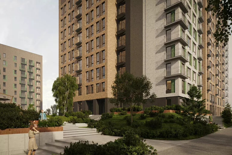 ЖК Ключ-Камышенское плато Новосибирск, визуализация 2