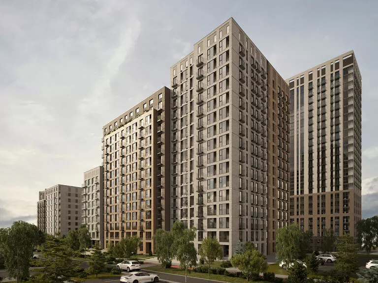 ЖК Ключ-Камышенское плато Новосибирск, визуализация 3