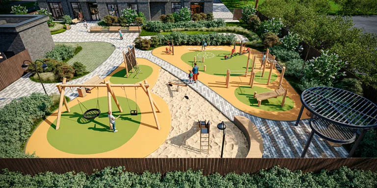 ЖК Мичурин Новосибирск, визуализация 3