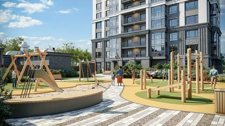 ЖК Мичурин Новосибирск, визуализация 4