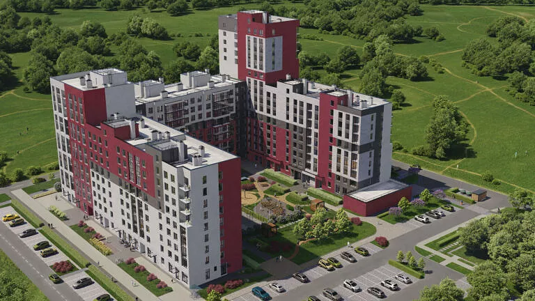 ЖК Счастье в Кольцово, визуализация 1