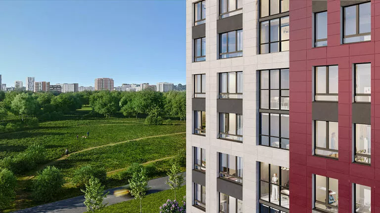 ЖК Счастье в Кольцово, визуализация 3