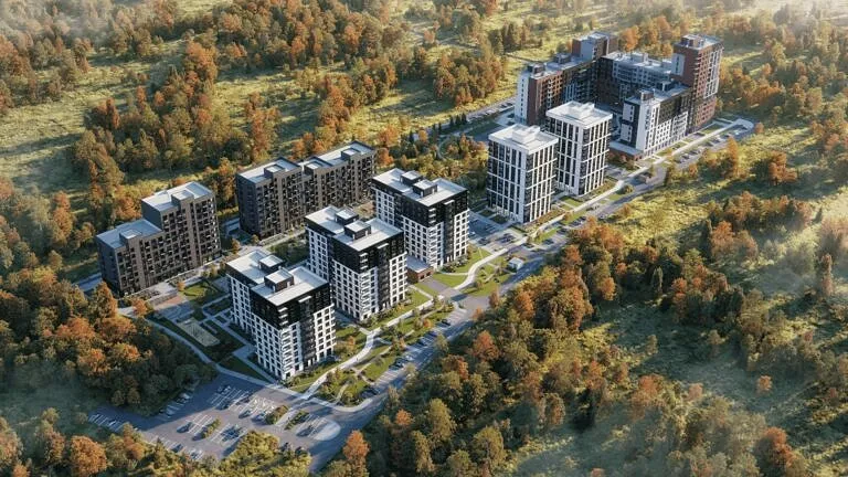 ЖК Счастье в Кольцово, мастерплан 2024