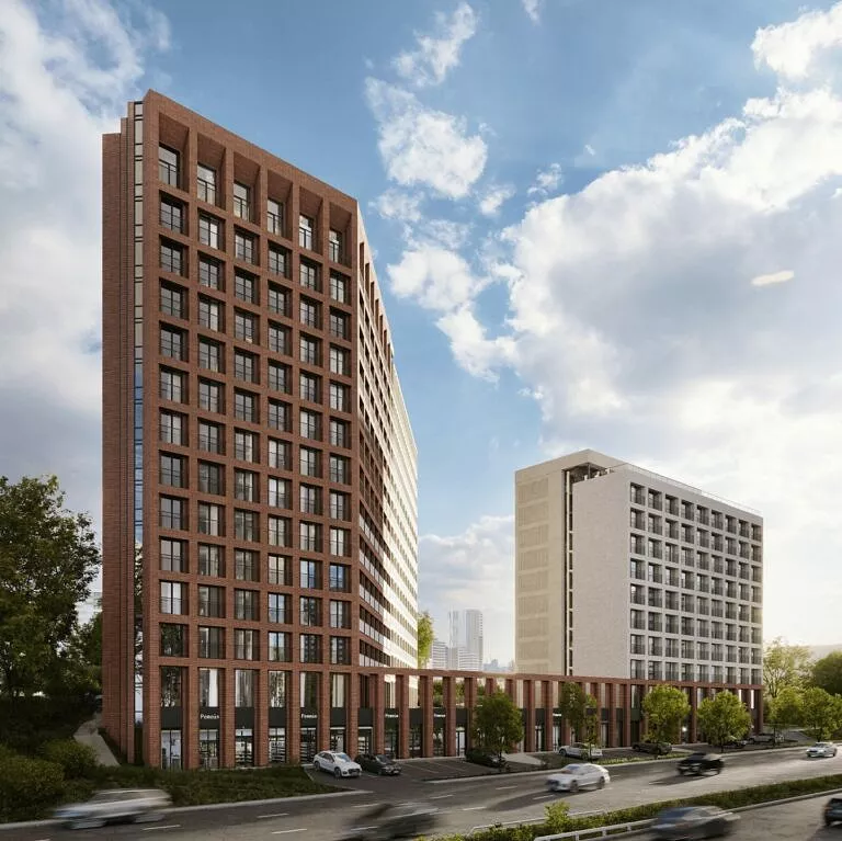 ЖК Unity Center Новосибирск, визуализация 6