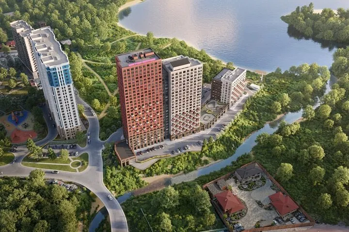 ЖК Страна.Береговая Новосибирск, визуализация 1